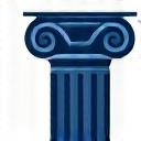 Icon of a classic architectural column