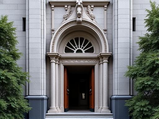 Restored facade of the historic Collins Street Chapel.